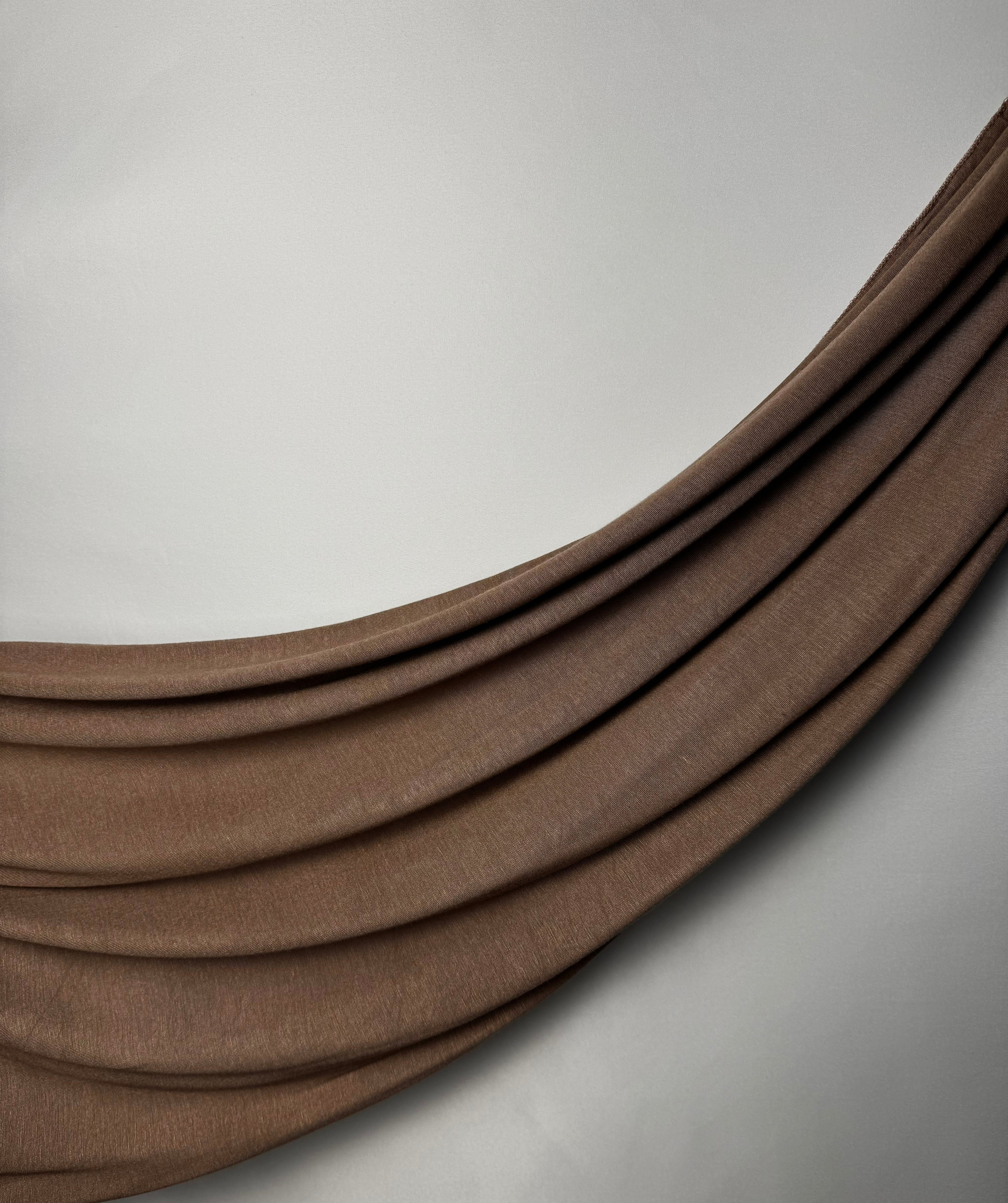OVERLOCK JERSEY - LIGHT BROWN