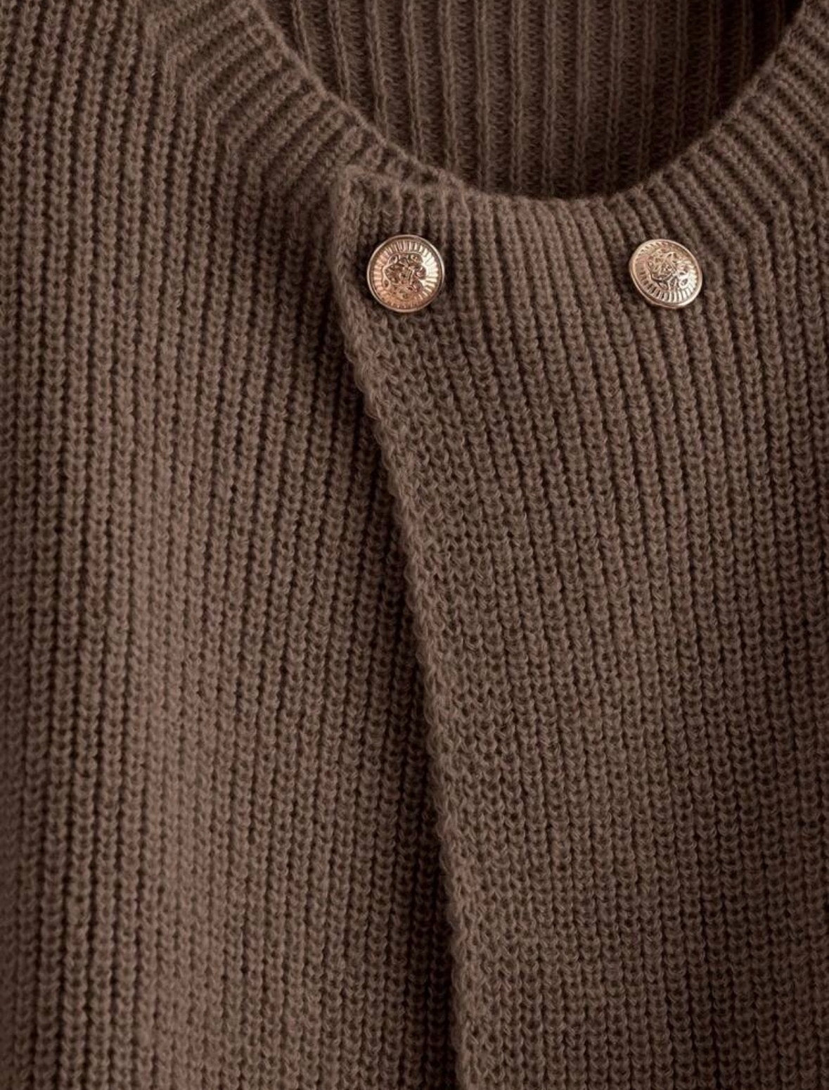 LUNA CARDIGAN BRAUN
