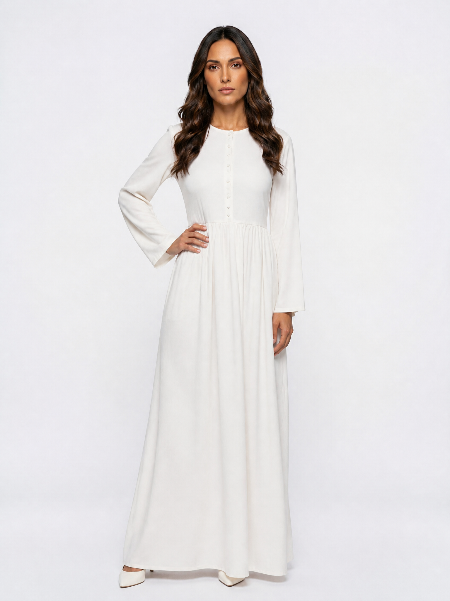 CLASSY KLEID WEISS