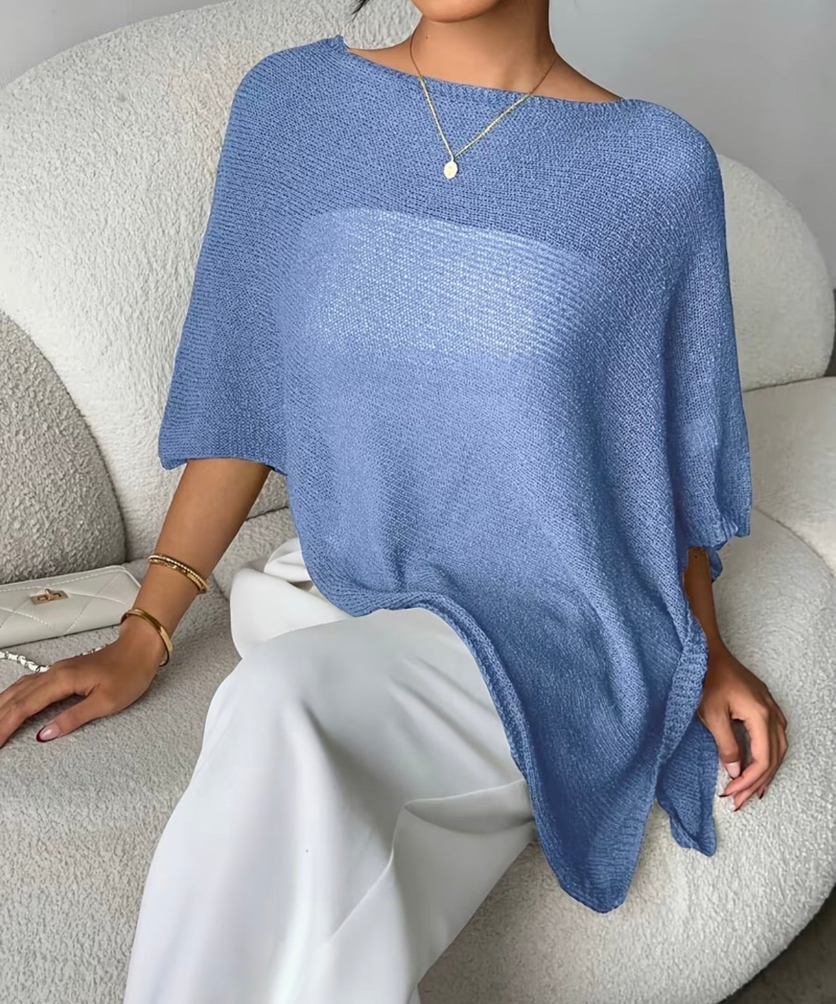 FEINSTRICK-PONCHO