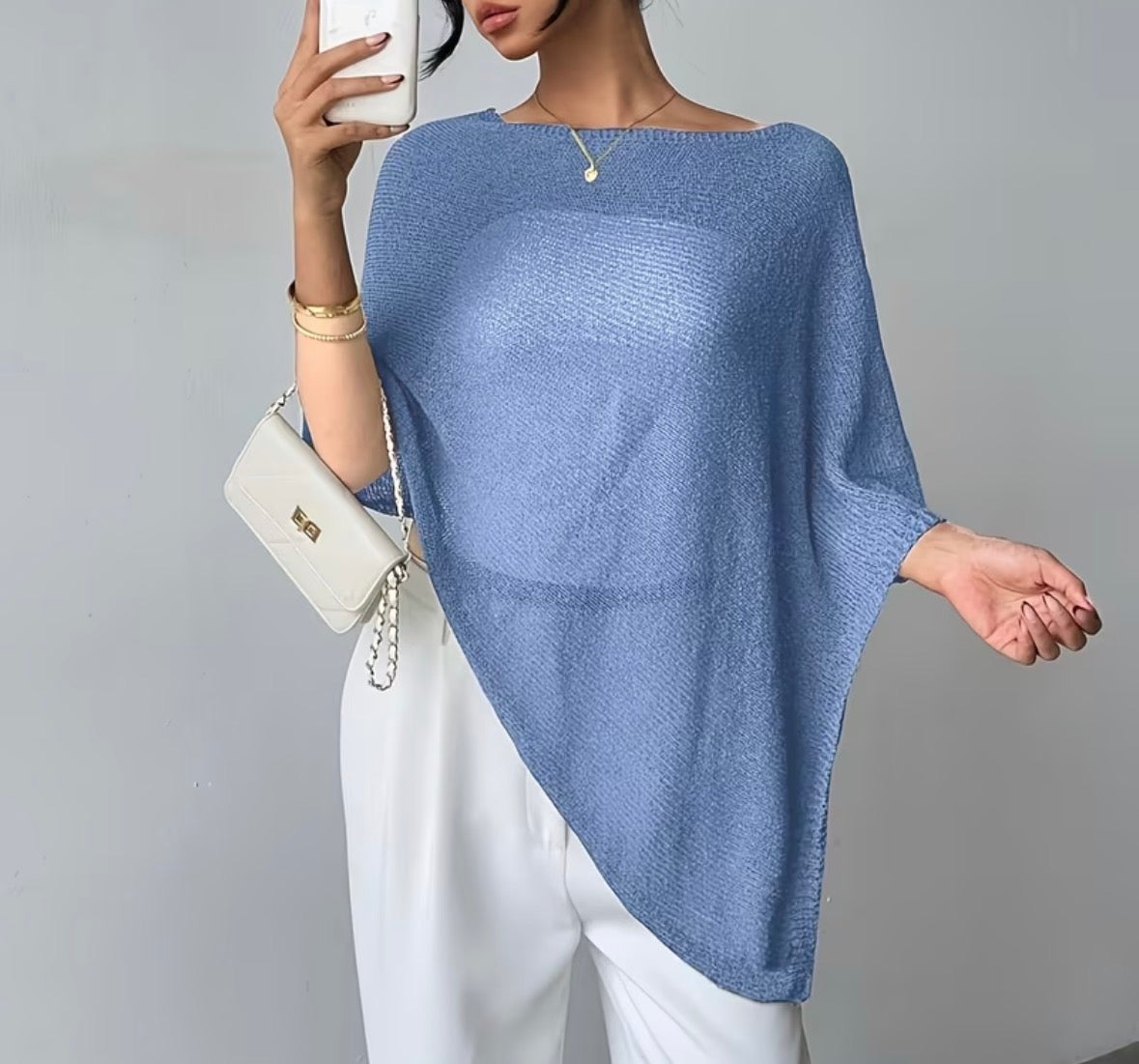 FEINSTRICK-PONCHO