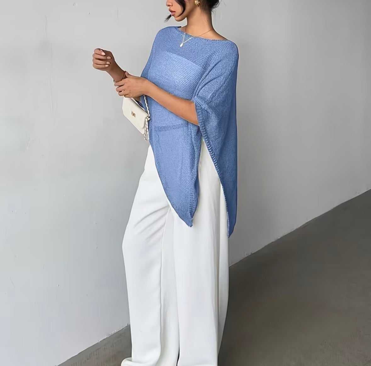 FEINSTRICK-PONCHO