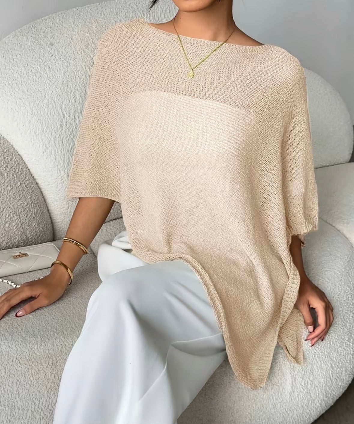 FEINSTRICK-PONCHO