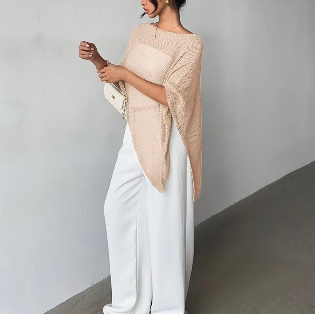 FEINSTRICK-PONCHO