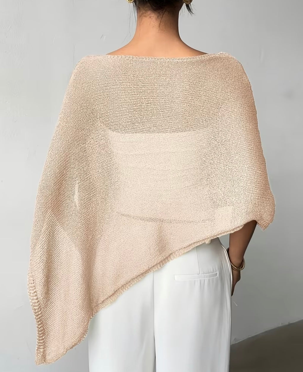 FEINSTRICK-PONCHO