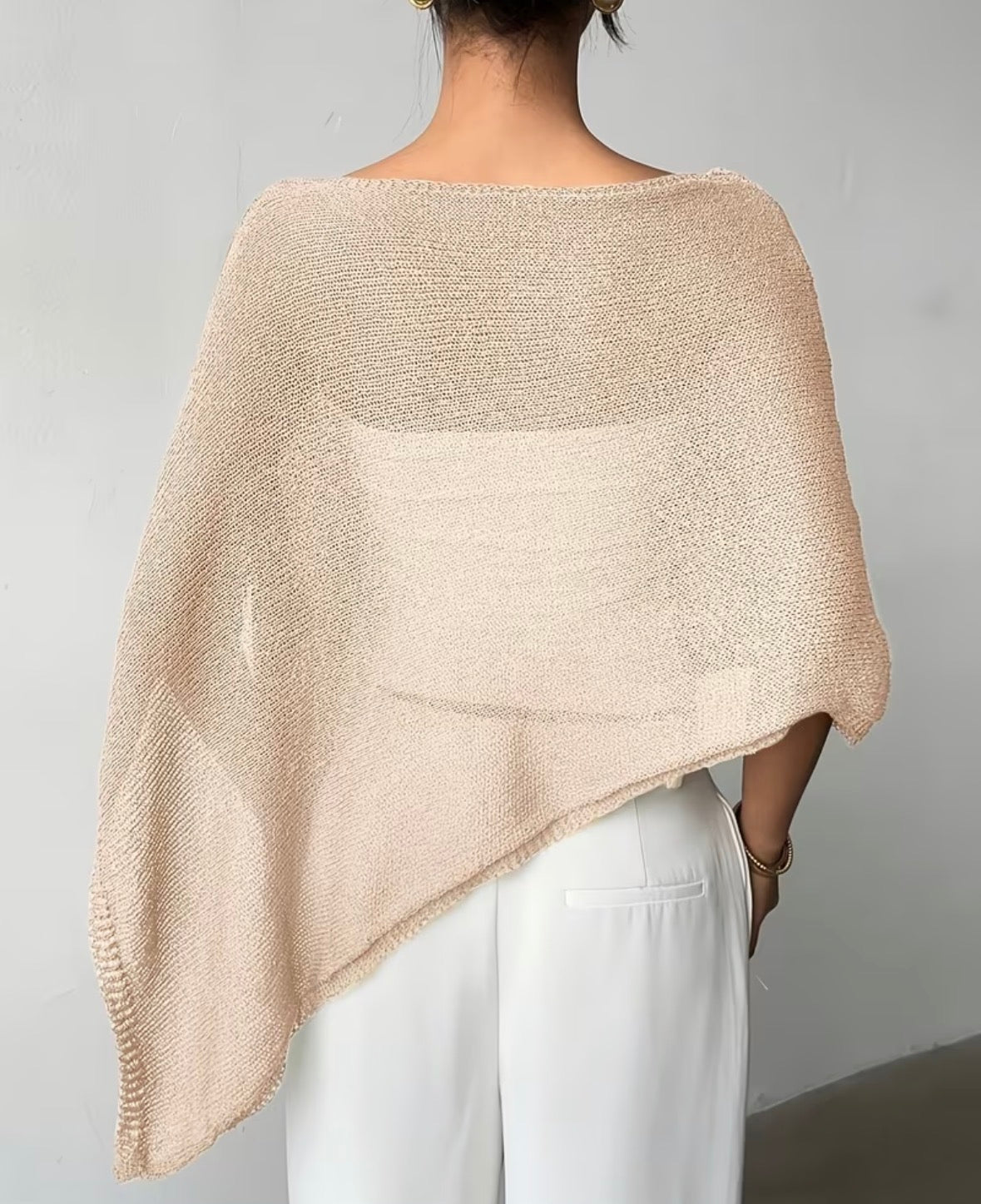 FEINSTRICK-PONCHO