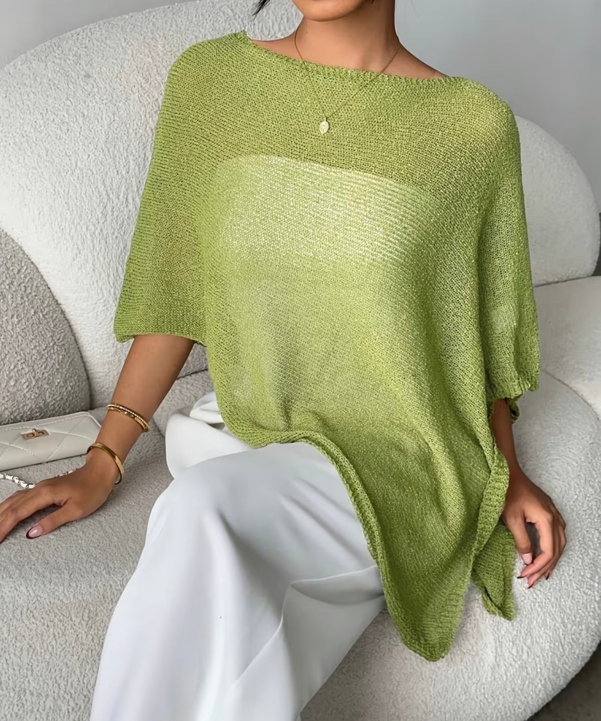 FEINSTRICK-PONCHO