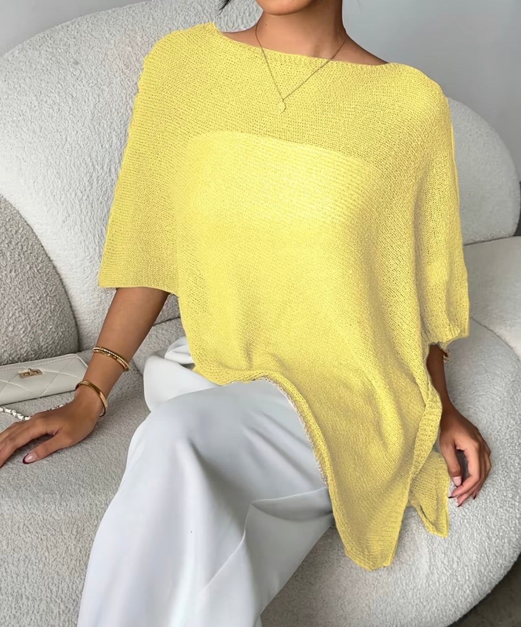 FEINSTRICK-PONCHO