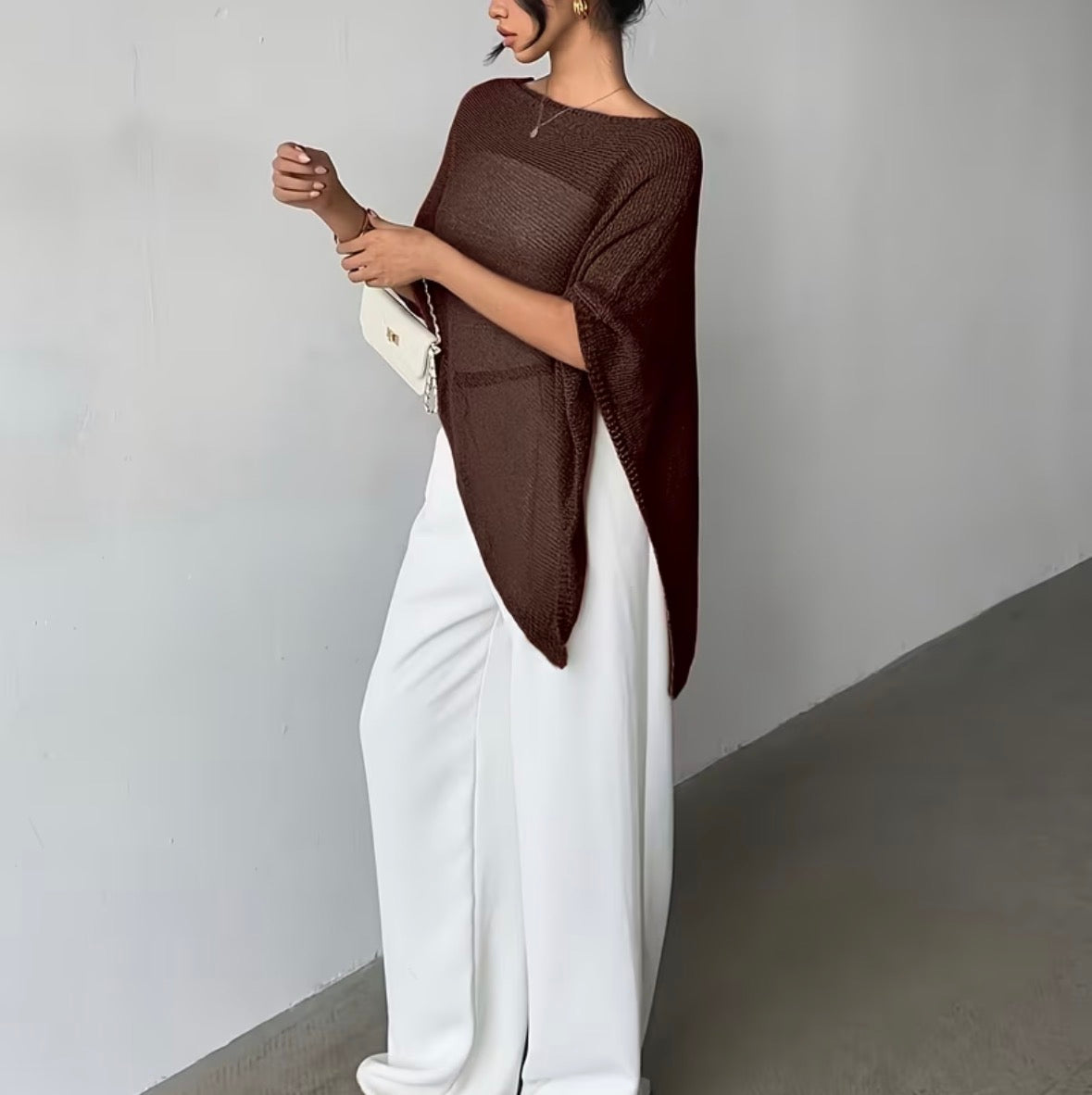 FEINSTRICK-PONCHO