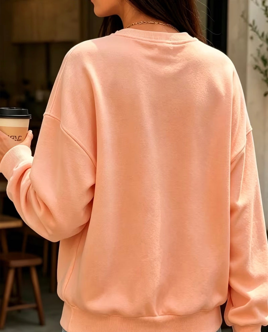 OVERSIZED LANGARM SWEATSHIRT