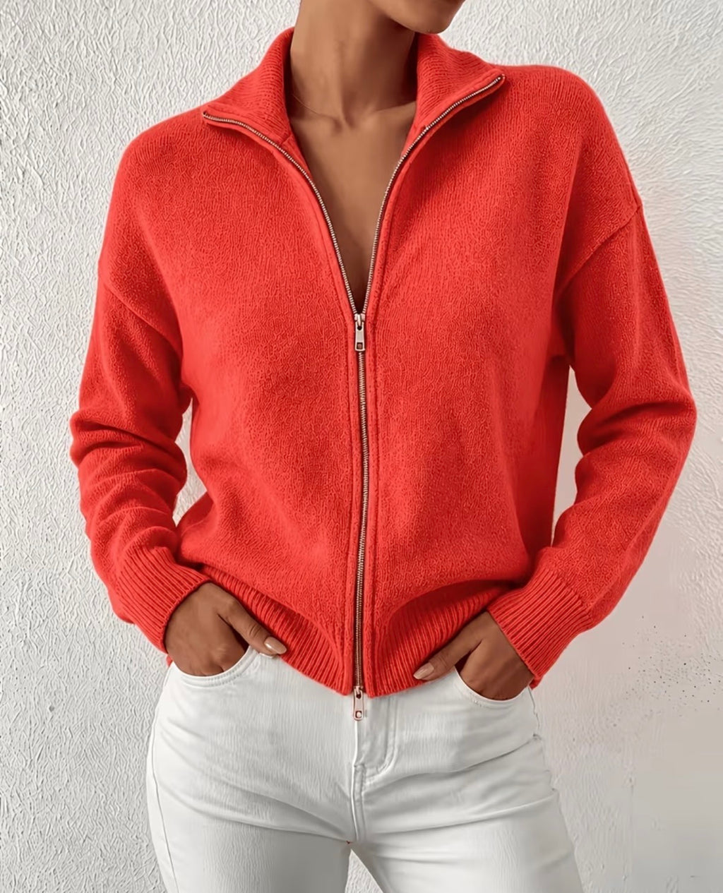 STRICKJACKE LANGARM