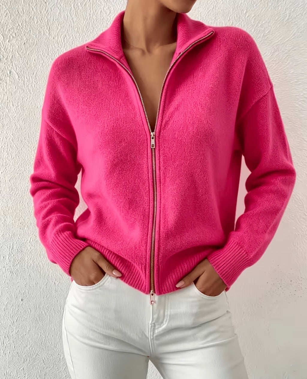 STRICKJACKE LANGARM