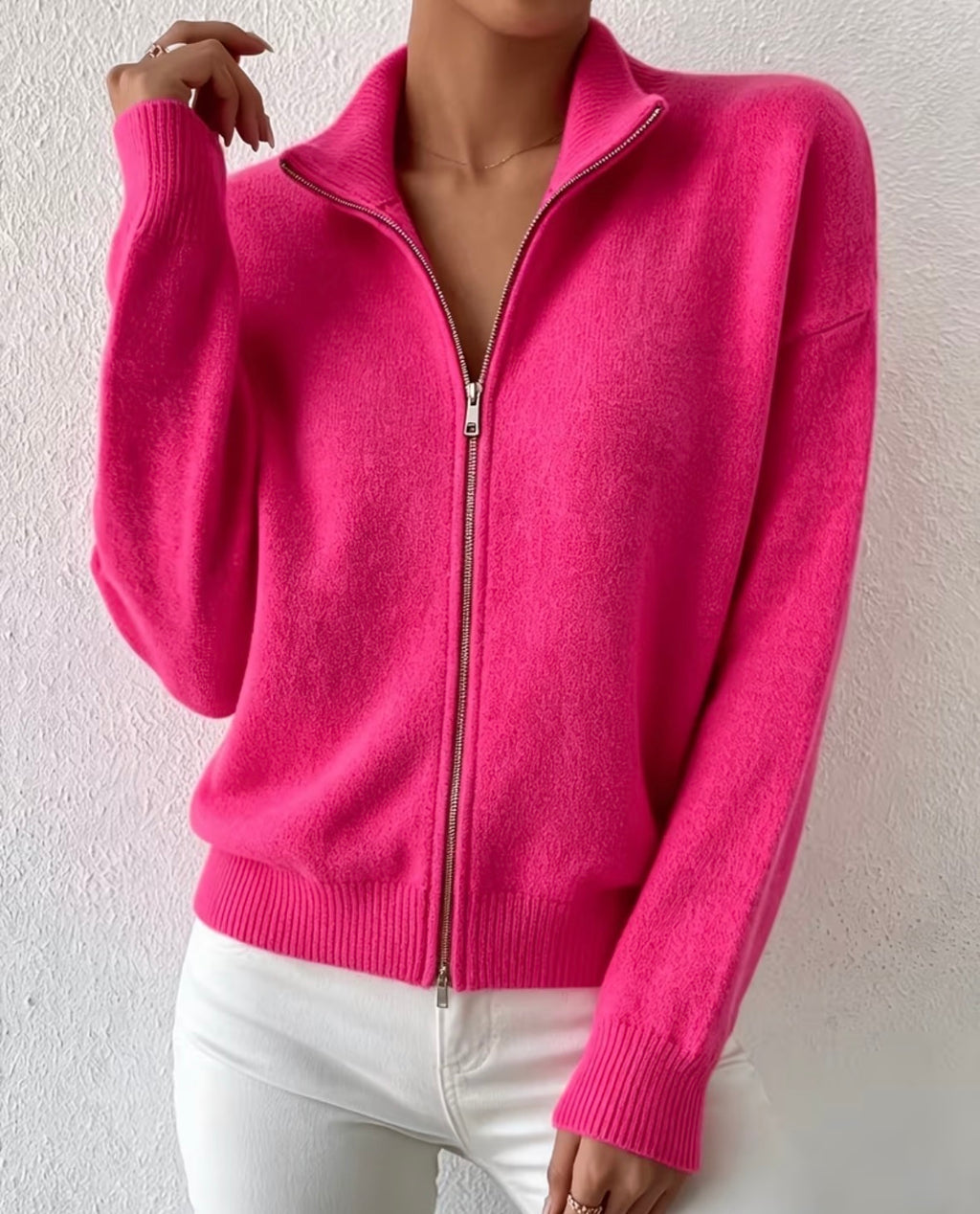 STRICKJACKE LANGARM