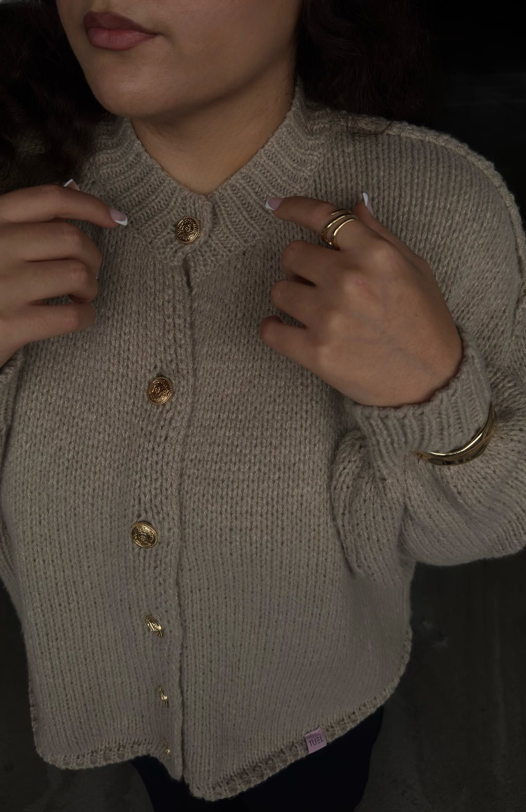 OVERSIZED CARDIGAN