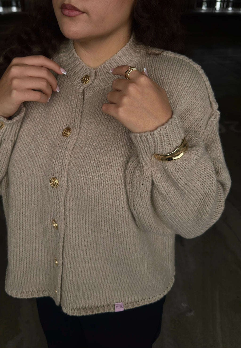 OVERSIZED CARDIGAN