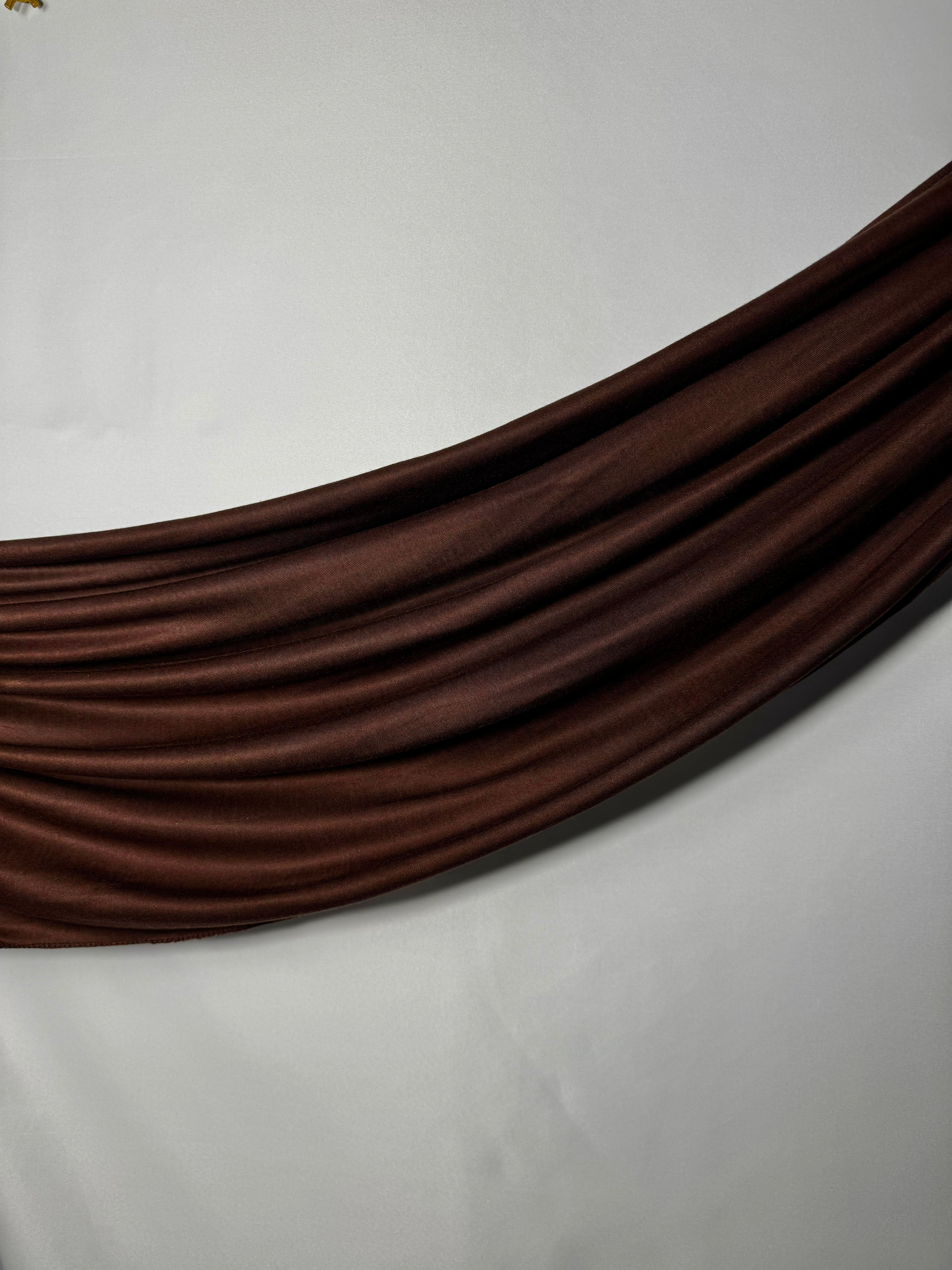 OVERLOCK JERSEY - MOCCA BROWN